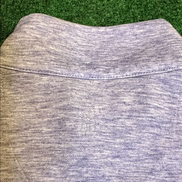 Johnnie-O: Quarter-Zip Golf & Casual Pullover Sweater (Light Blue / Size Medium) - Picture 8 of 8